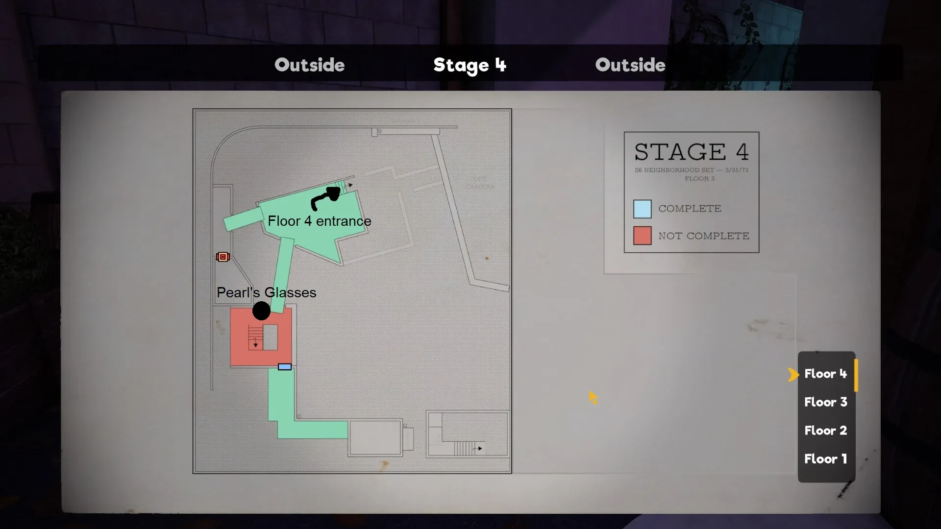 Annotated screenshot of My Friendly Neighborhood map