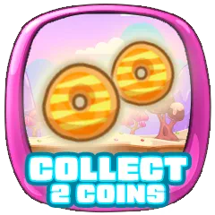 Collect 2 donuts