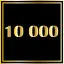 10000 points scored.