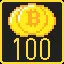 100 Bitcoins